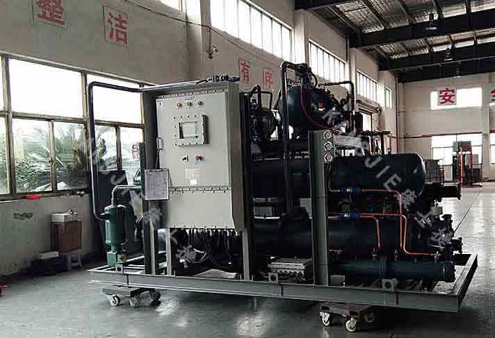 水冷螺桿復(fù)疊式制冷機組